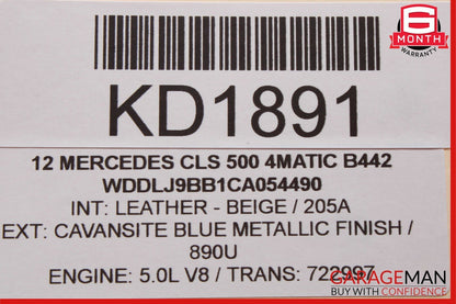 08-18 Mercedes W218 CLS500 SLK350 E400 Front Left Side Door Control Module OEM