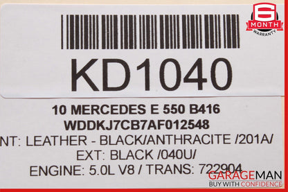08-17 Mercedes C250 E550 E350 Front Left Side Door Control Module
