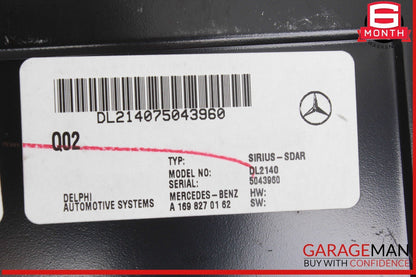 03-09 Mercedes X164 GL450 4MATIC Sirius Satellite Radio Receiver 1698270162 OEM