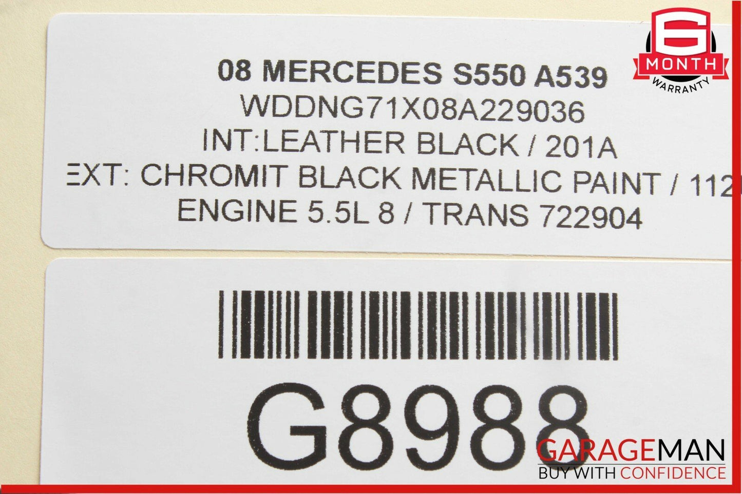 07-14 Mercedes S550 CL550 Front Left Side Dash AC A/C Air Vent Trim Grille Cover