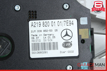 06-11 Mercedes W219 CLS500 CLS550 Front Overhead Dome Light Sunroof Switch OEM