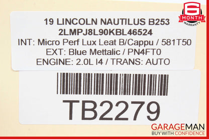 19-21 Lincoln Nautilus Dash Dashboard Headlight Control Switch OEM