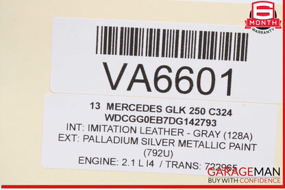 10-15 Mercedes X204 GLK250 GLK350 Keyless Go Entry Control Module 1729006206 OEM