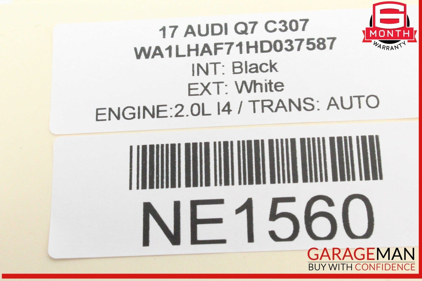 17-24 Audi Q7 Rear 3rd Third Row Seat Memory Control Module Unit 4M1959760G OEM