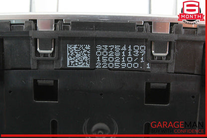 15-20 Mercedes W205 C300 C350e C400 A/C AC Heater Climate Control Switch OEM