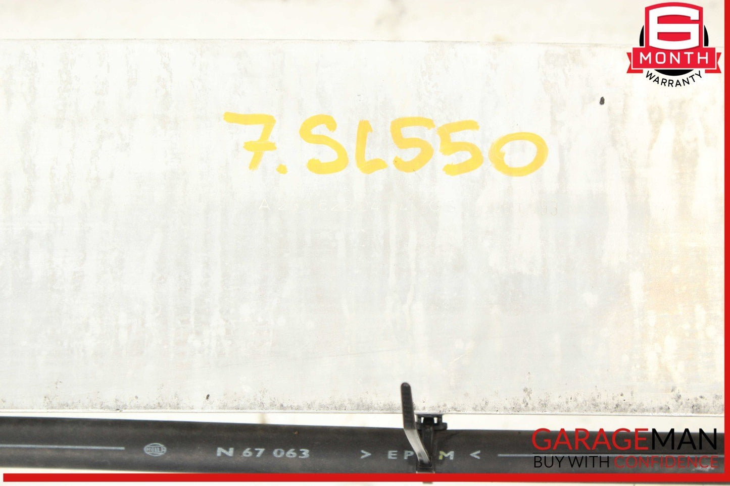03-08 Mercedes R230 SL550 SL500 Front Bumper Reinforcement Impact Bar OEM