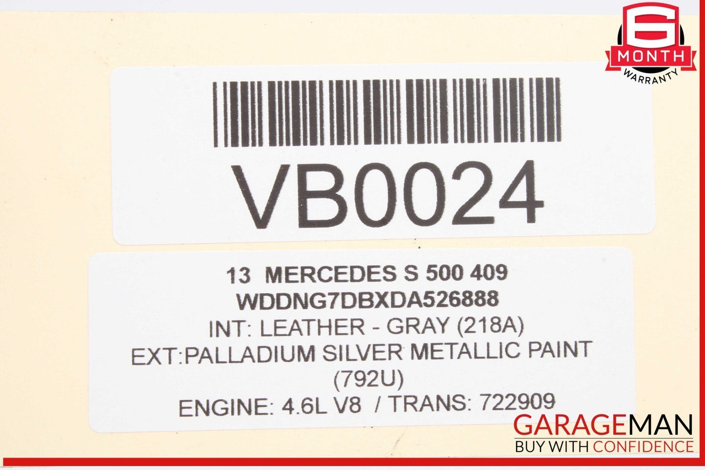 11-14 Mercedes W221 S550 E550 ECU ECM Engine Computer Control Module Unit OEM