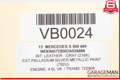 11-14 Mercedes W221 S550 E550 ECU ECM Engine Computer Control Module Unit OEM