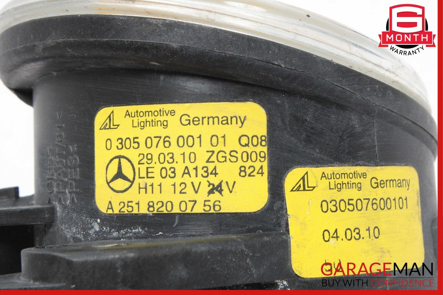 06-12 Mercedes W219 CLS500 E350 Front Left Driver Bumper Fog Light Lamp OEM