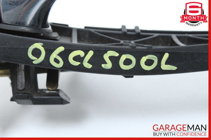 00-06 Mercedes W215 CL500 S55 AMG Front Left Side Exterior Door Handle Black OEM