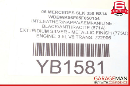 05-11 Mercedes R171 SLK350 Front Left Side Spindle Knuckle Hub OEM