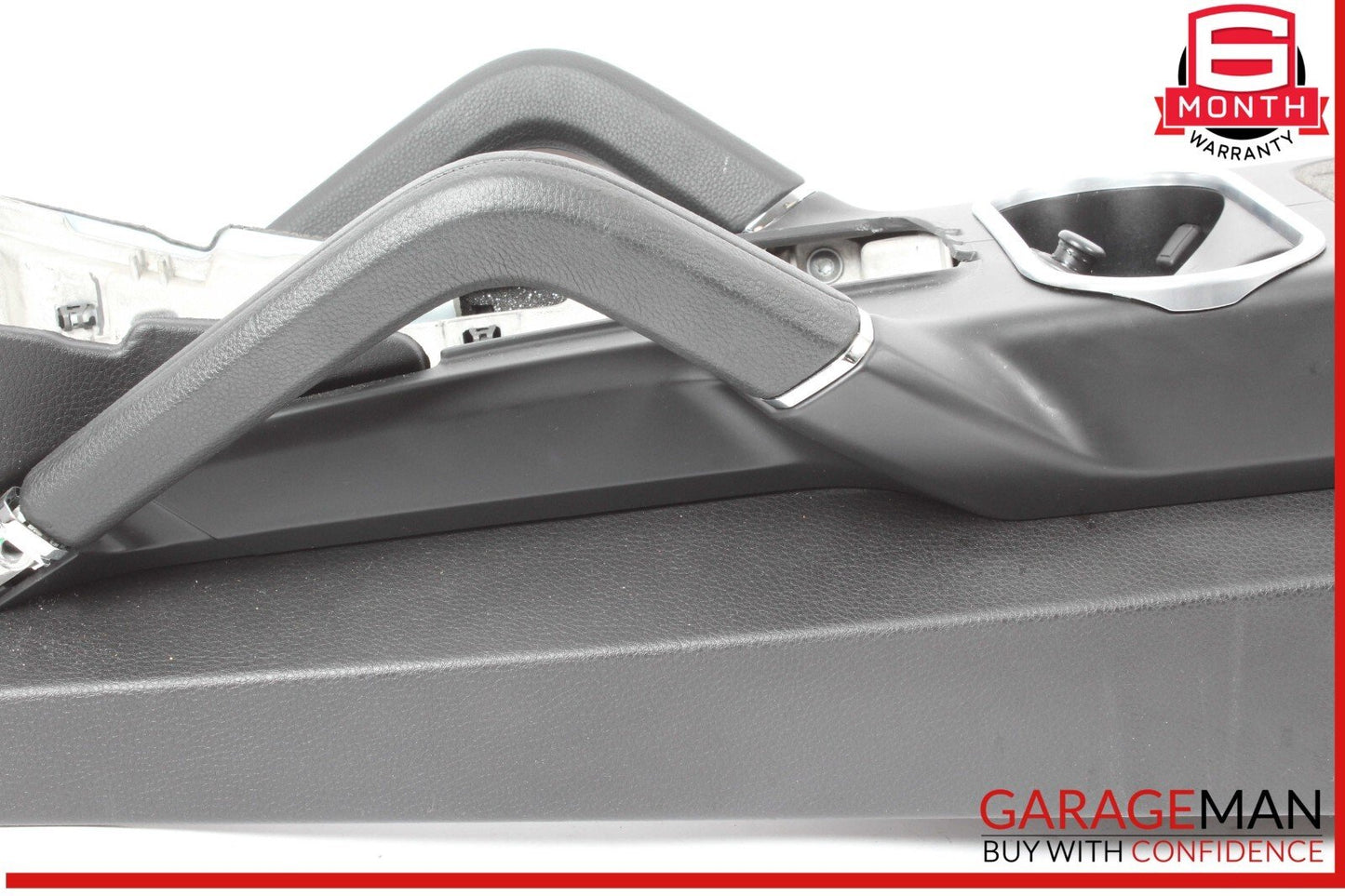 11-17 Porsche Cayenne 958 Center Console Armrest Arm Rest Storage Tray Black OEM