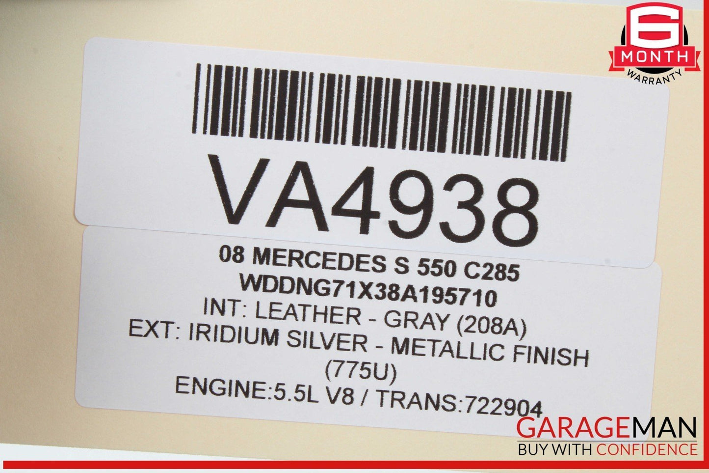 07-14 Mercedes W221 S550 S400 CL550 Front Right Side Seat Control Switch OEM