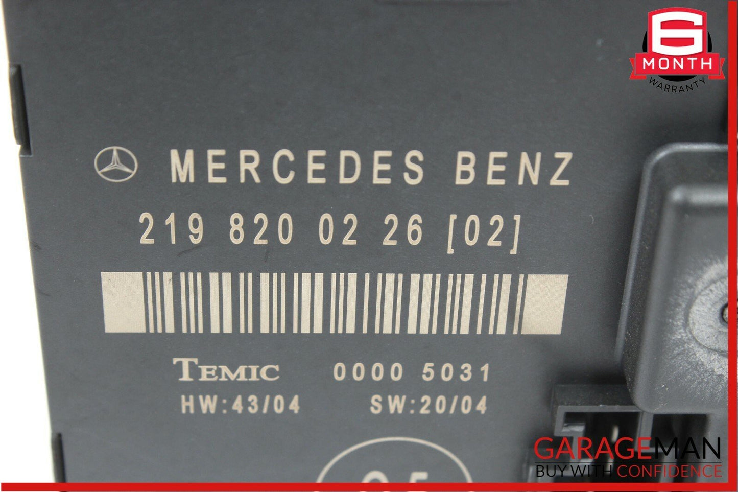 06-11 Mercedes W219 CLS350 CLS500 Rear Left Side Door Controller Module
