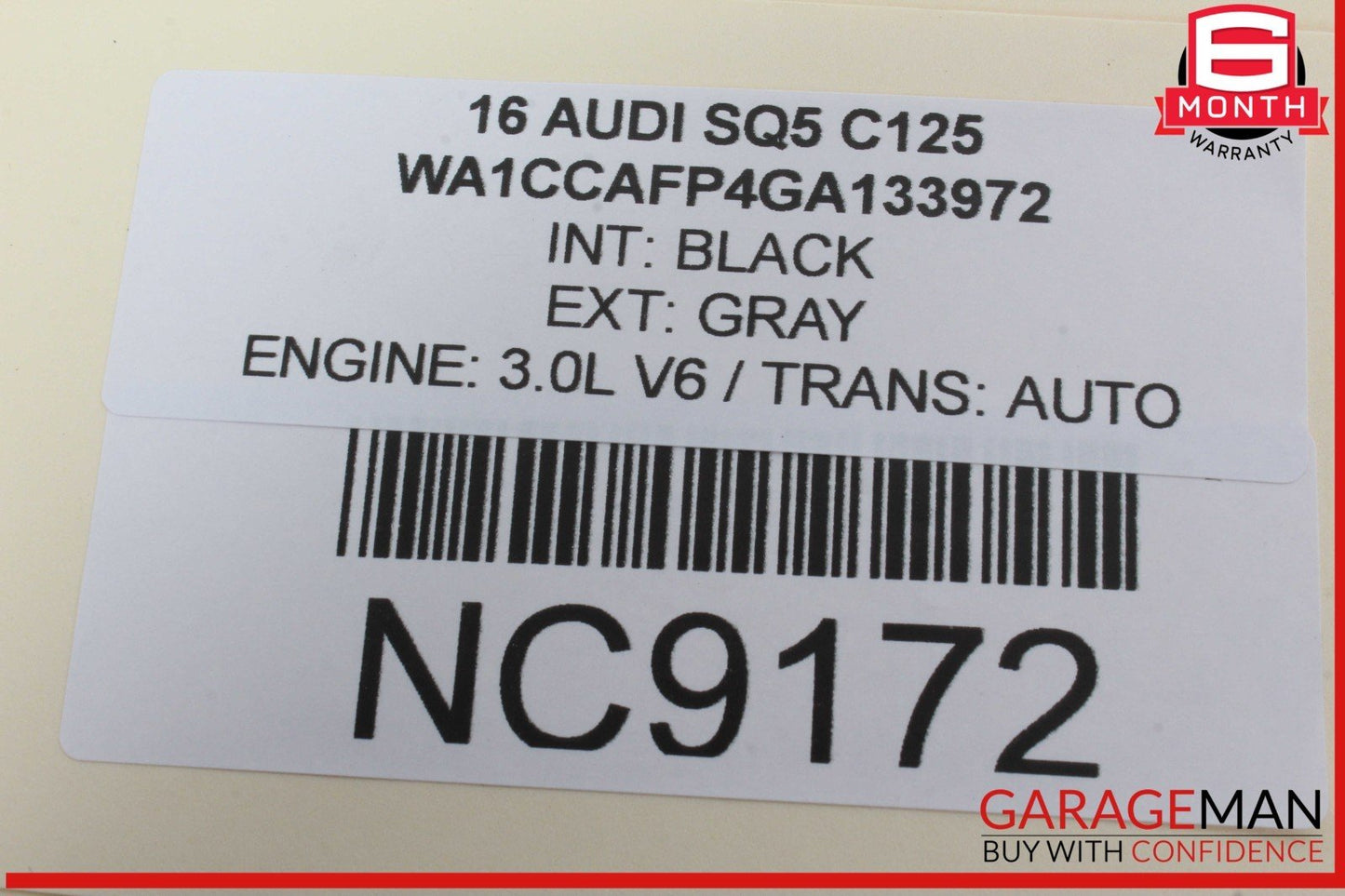 13-17 Audi SQ5 Q5 Rear Right Passenger Side Tailgate Power Liftgate Drive Motor