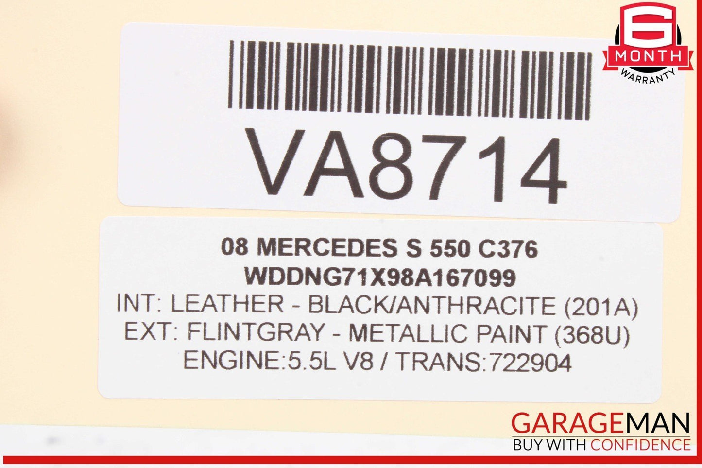07-10 Mercedes-Benz S550 W221 Bluetooth Communication Module 2218709092 OEM