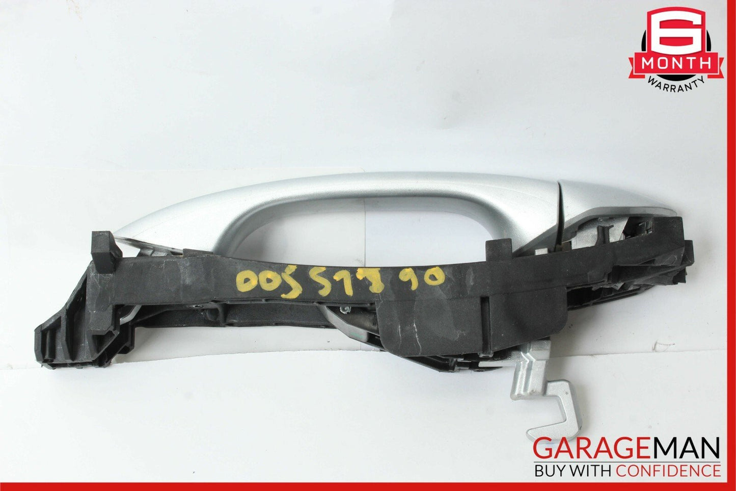 06-11 Mercedes W219 CLS500 Rear Left Side Exterior Door Handle Iridium Silver