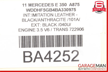 10-17 Mercedes E350 E500 Sunroof Roof Sun Shade Screen Roller Blind Motor OEM