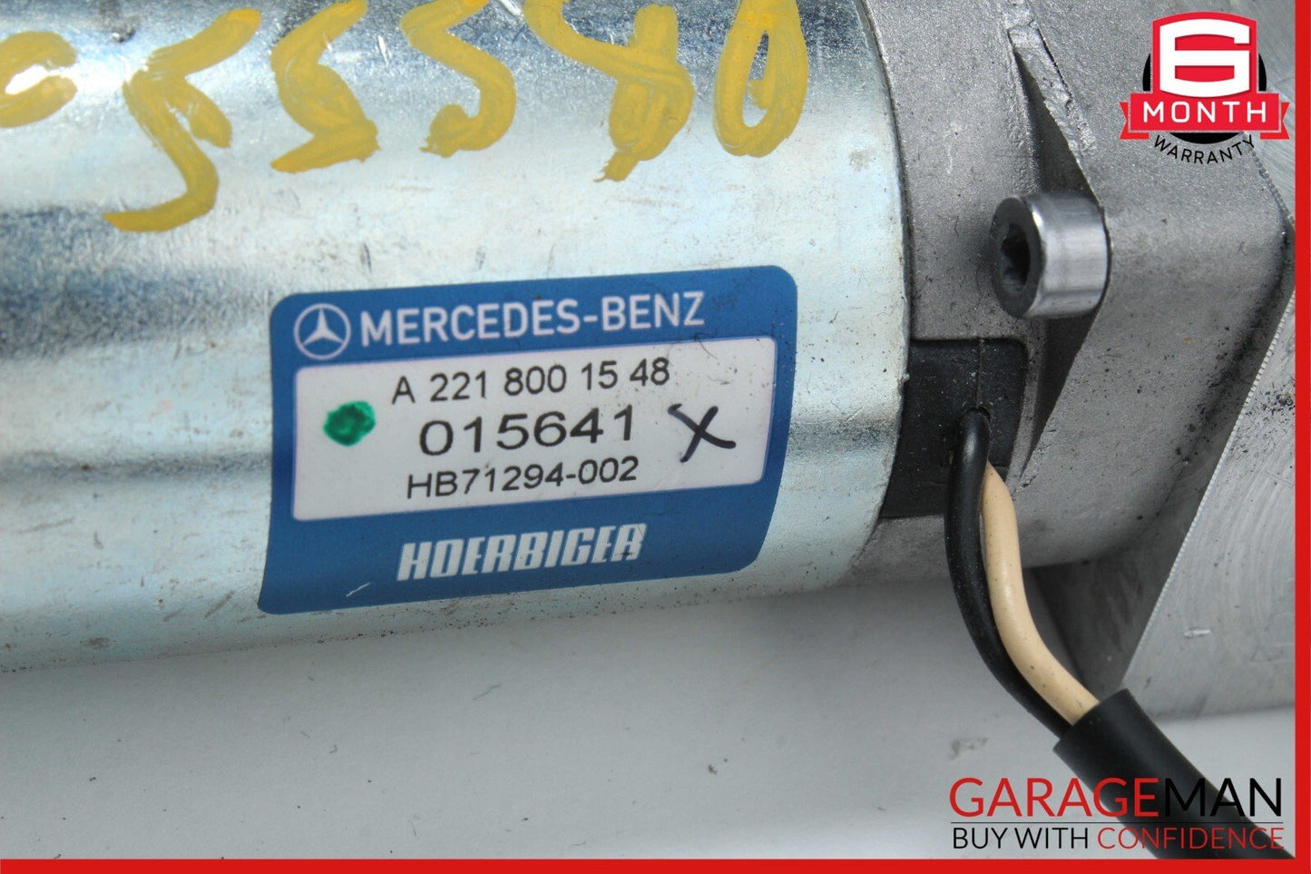 07-13 Mercedes W221 S550 S600 Trunk Lid Locking Hydraulic Pull Down Pump OEM
