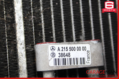 03-06 Mercedes R230 SL500 Cooling Radiator A/C Condensor Oil Cooler OEM