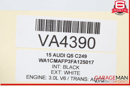 13-17 Audi Q5 SQ5 Front Right Passenger Side Fog Light Bumper Grille Grill OEM
