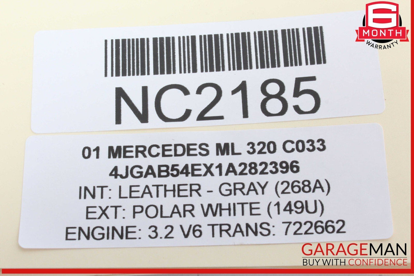 98-05 Mercedes W163 ML320 ML500 Front Right Passenger Side Seat Belt Retractor