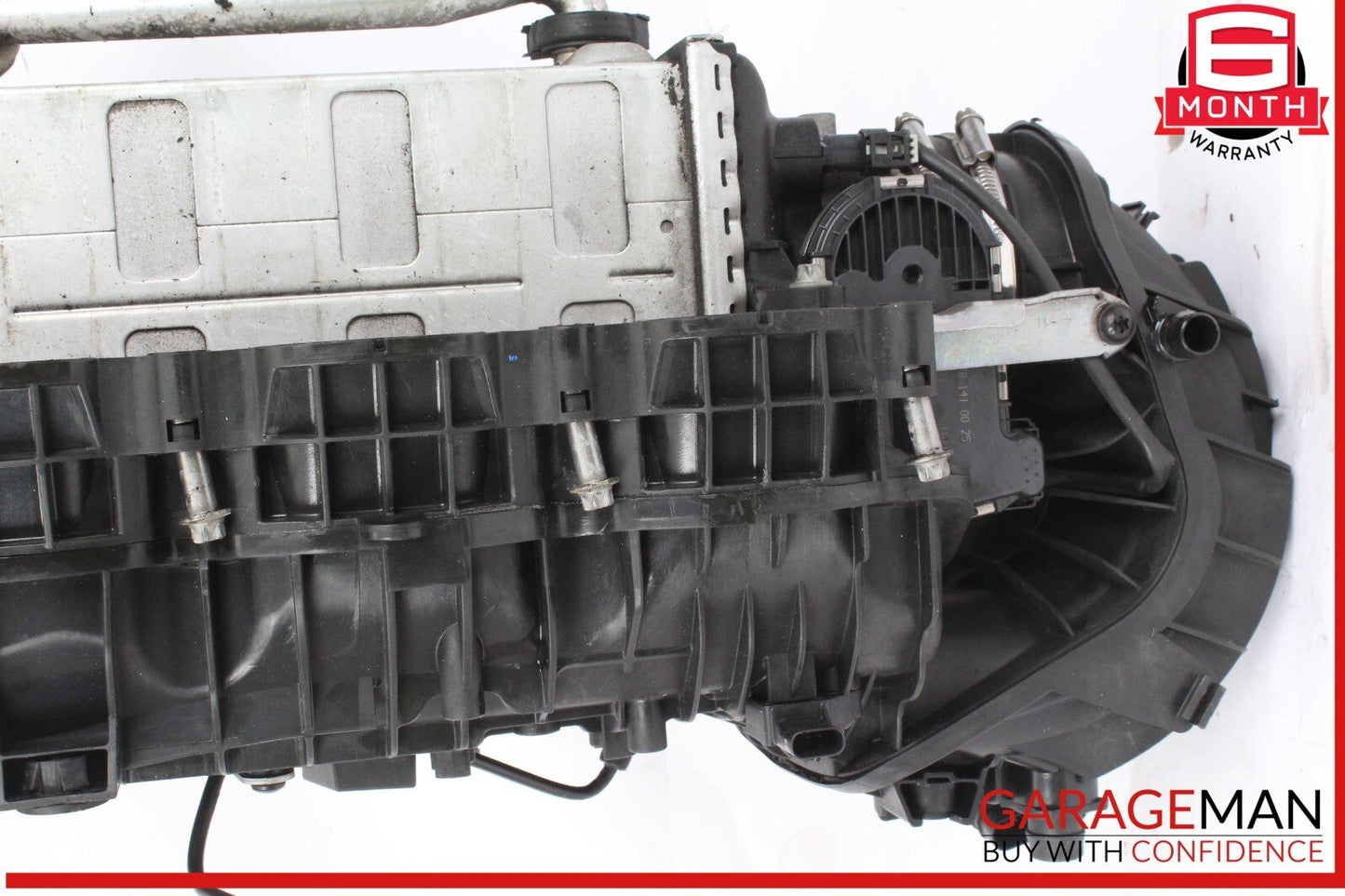 Mercedes W218 CLS550 Air Intake Manifold Distributor Engine Intercooler Radiator
