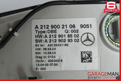 12-18 Mercedes W218 CLS550 CLS400 E350 Overhead Dome Light Gray 2129002106 OEM