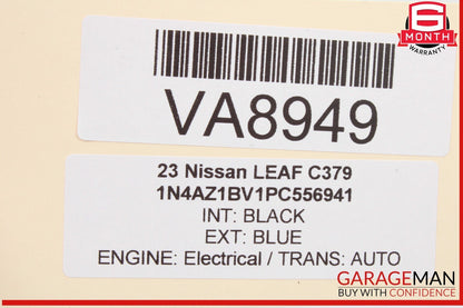 18-24 Nissan Leaf Front Hood Lock Latch Support Bracket w/ Horn 625E29RD0A OEM