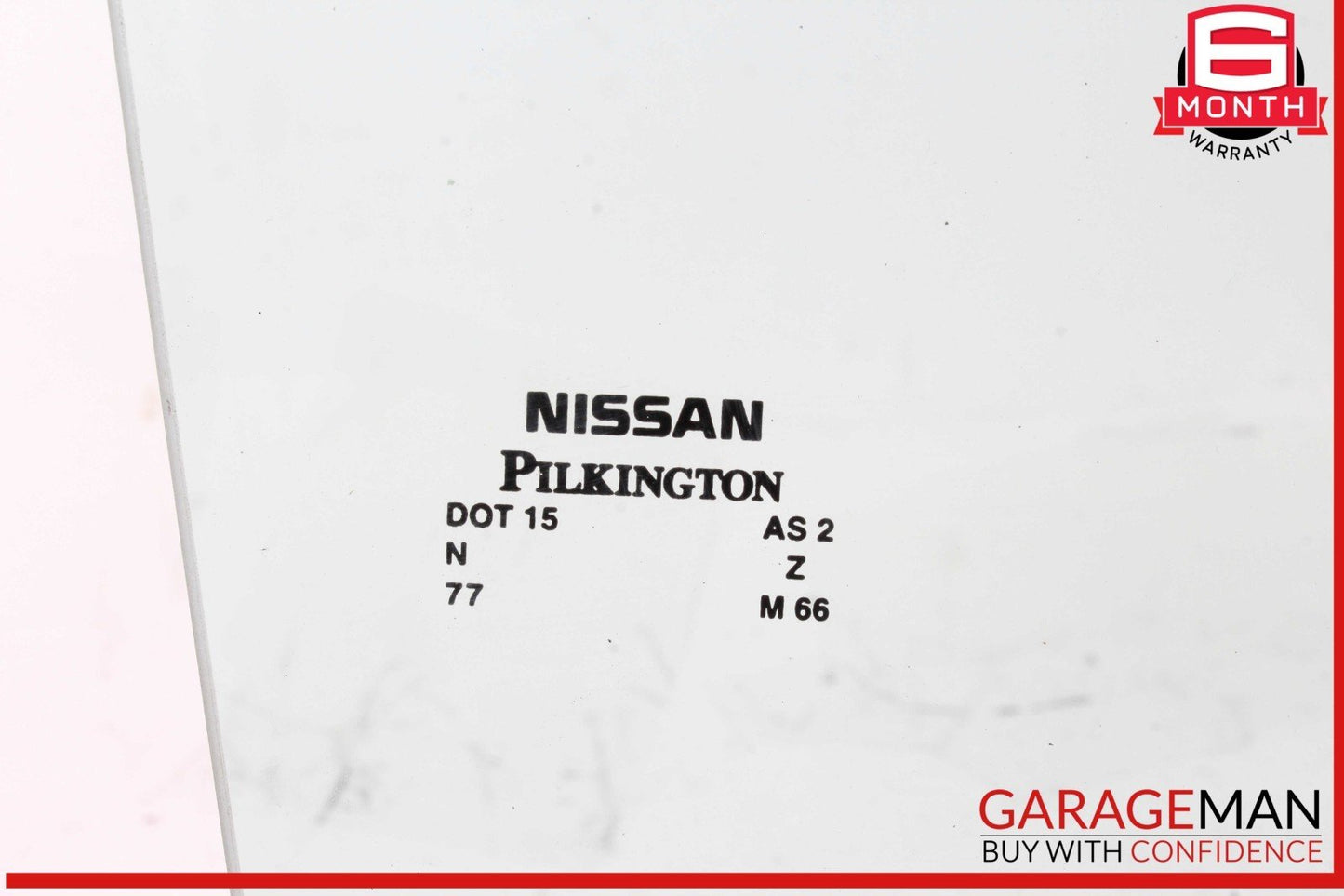 13-24 Nissan Leaf Rear Right Passenger Side Door Window Glass 823003NF1A OEM