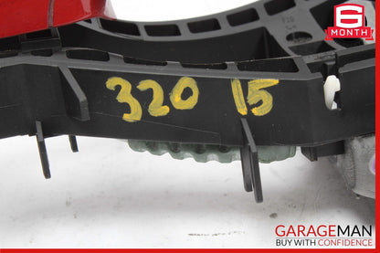 12-18 BMW F30 320i 528i Rear Left Side Exterior Door Handle Assy Red