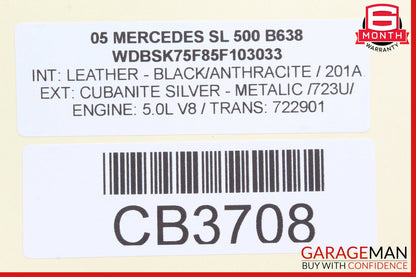03-06 Mercedes R230 SL500 Steering Column Combination Switch Assembly OEM