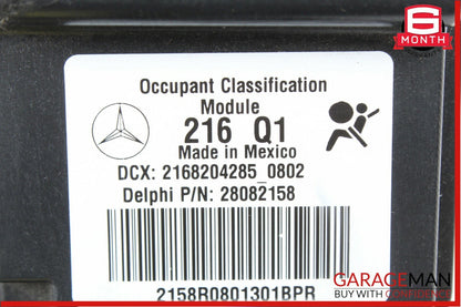 07-10 Mercedes W216 CL550 CL600 Front Right Side Seat Occupancy Module Unit OEM