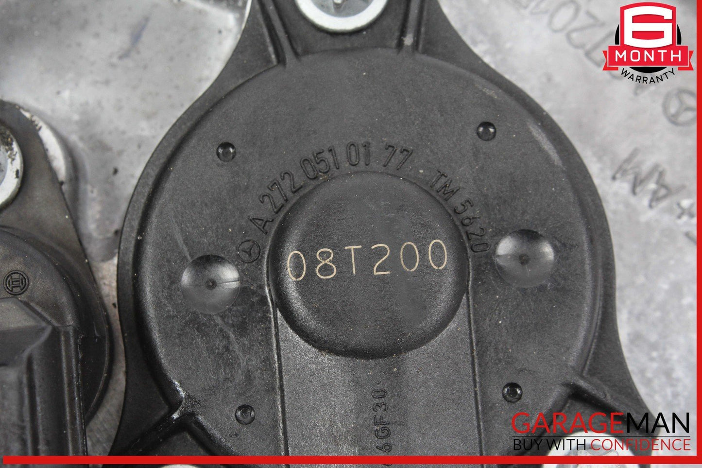 05-13 Mercedes W204 C300 ML350 Front Left Side Engine Timing Chain Cover Plate