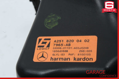 06-12 Mercedes W251 R350 R500 Rear Right Side Harman Kardon Pillar Speaker OEM