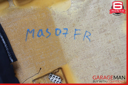 03-08 Maserati Quattroporte M139 Front Right Side Top Upper Seat Cushion Black