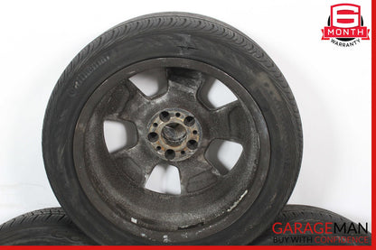 Mercedes R129 SL500 300SL 8.25 x 17 17" Wheel Rims Set Silver 1294011202 OEM