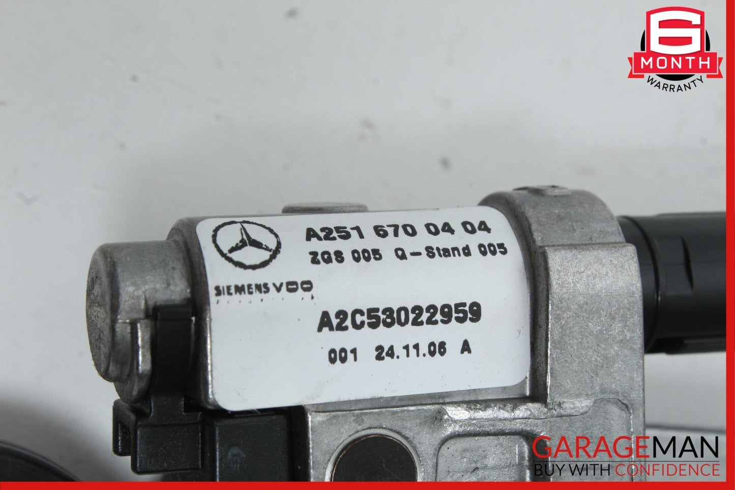 06-12 Mercedes W251 R350 ML450 Rear Right Side Quarter Glass Window Motor OEM