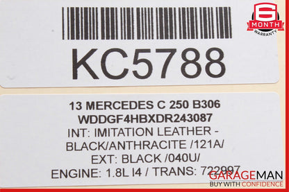 08-18 Mercedes GLK350 E550 CLS550 C350 Rear Right Side Door Control Module Unit