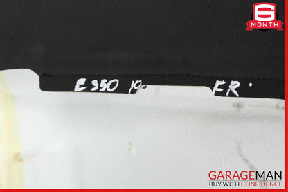 10-16 Mercedes W212 E350 E200 E400 Front Right Side Top Upper Seat Cushion Black
