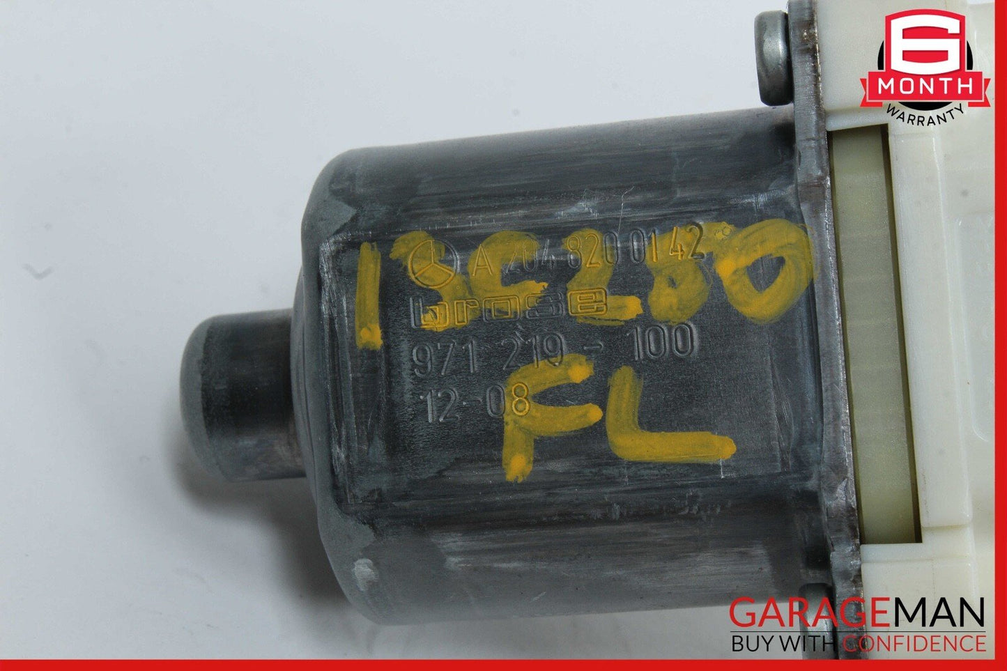 08-14 Mercedes W204 C250 Front Left Driver Side Door Window Regulator Motor OEM