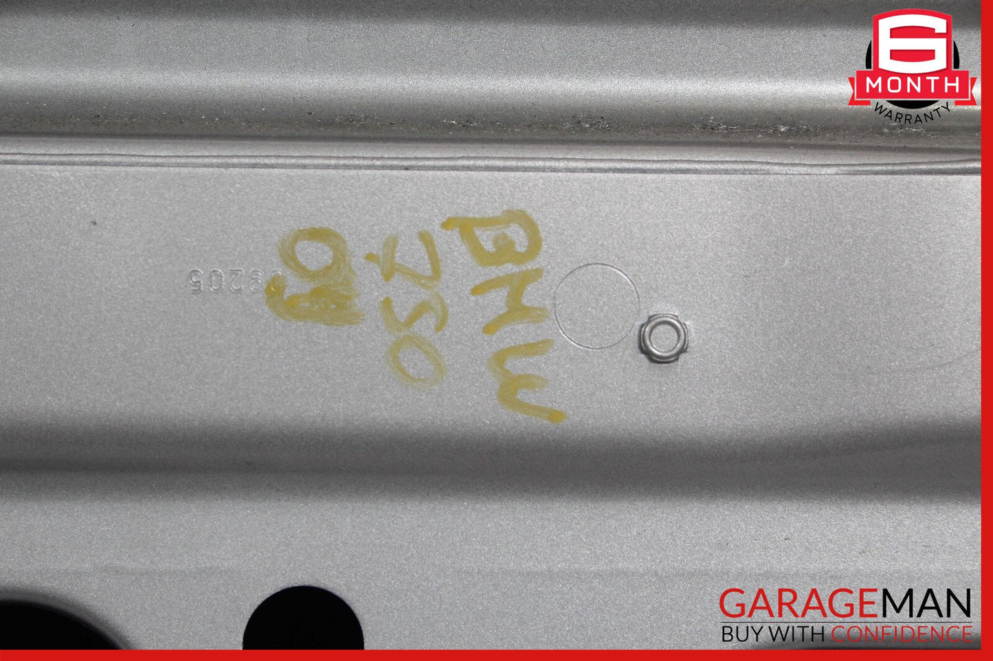 09-15 BMW 750i 750Li Rear Left Exterior Door Shell Panel Silver OEM