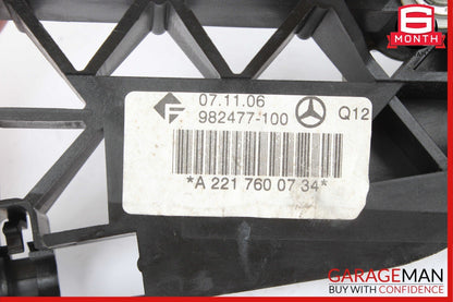 07-13 Mercedes W221 S550 S600 Rear Left Side Exterior Door Handle Keyless Go OEM