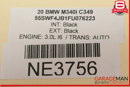 19-24 BMW M340i 330e G20 Rear Right Passenger Side Inner Tail Light Lamp OEM