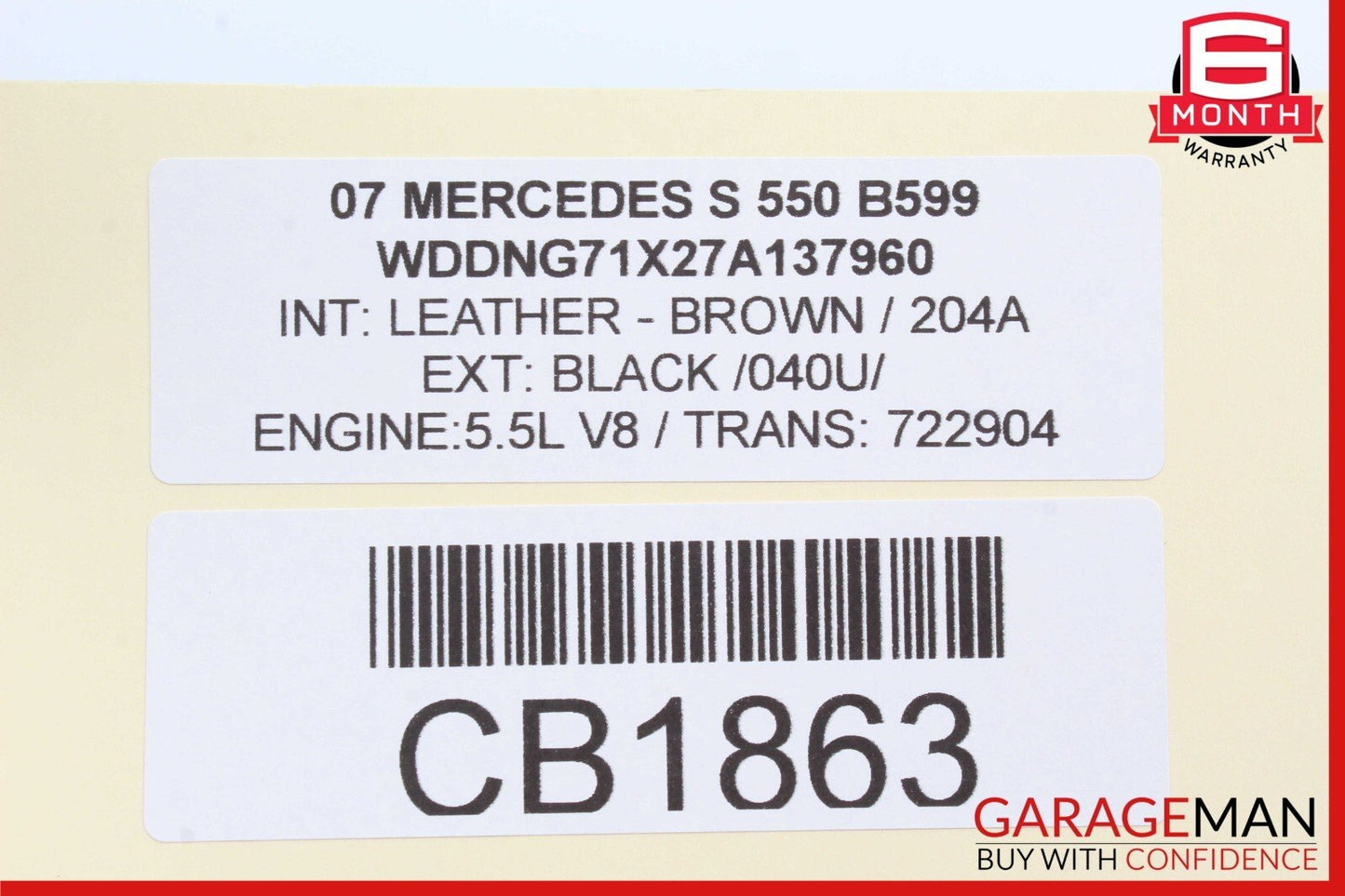 07-13 Mercedes W221 S550 S450 Center Dash A/C Air Vent Trim Clock 2218300954 OEM