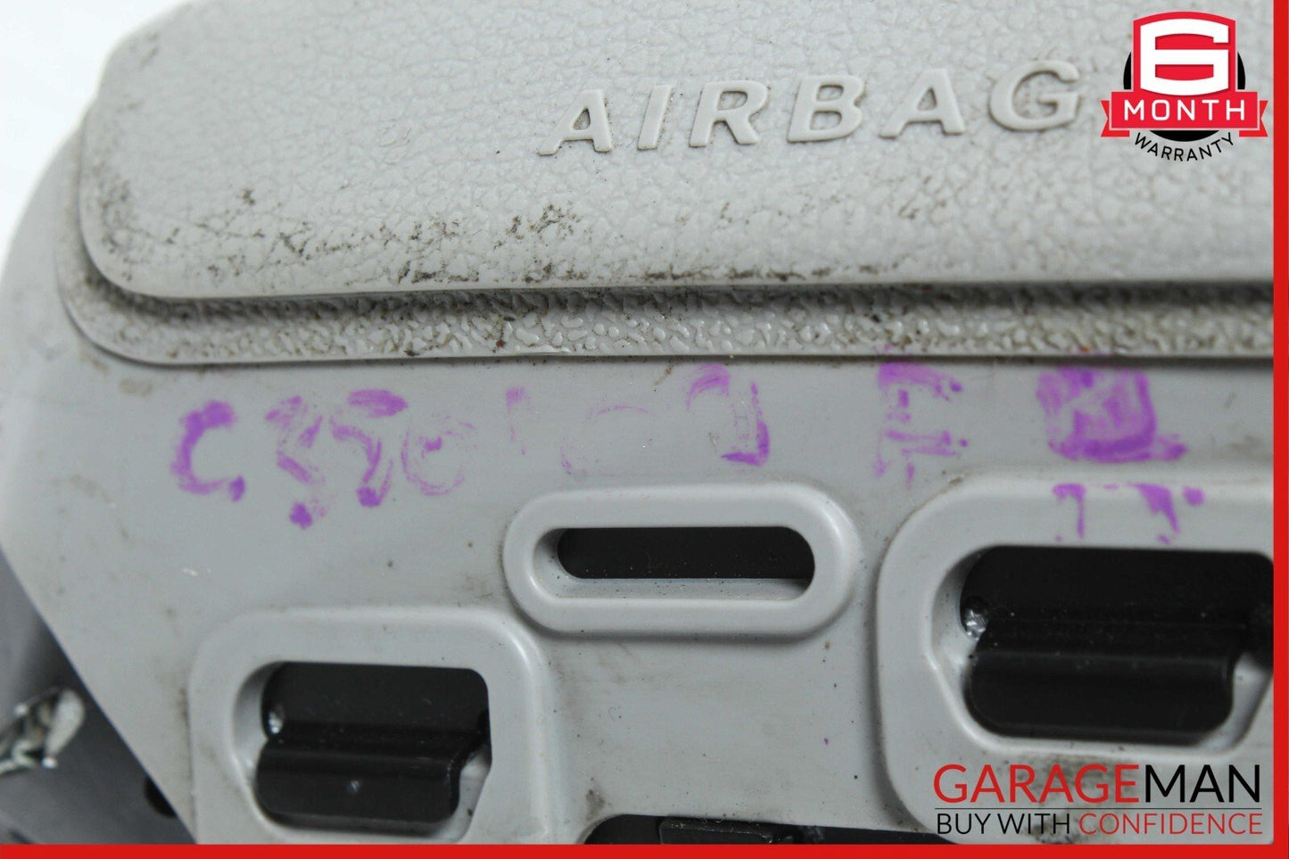 08-15 Mercedes W204 C350 GLK350 Right Side Lower Seat Airbag Air Bag Gray OEM