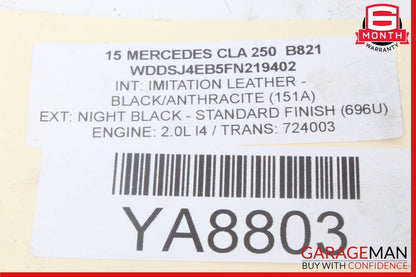 14-20 Mercedes W117 CLA250 GLA250 Front Left Side CV Axle Shaft Driveshaft OEM