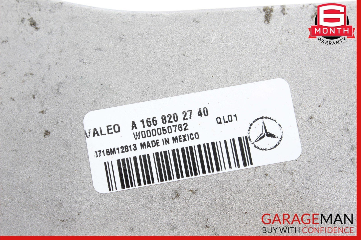 12-19 Mercedes X166 GL450 GLS550 Front Windshield Wiper Motor Linkage Arm OEM