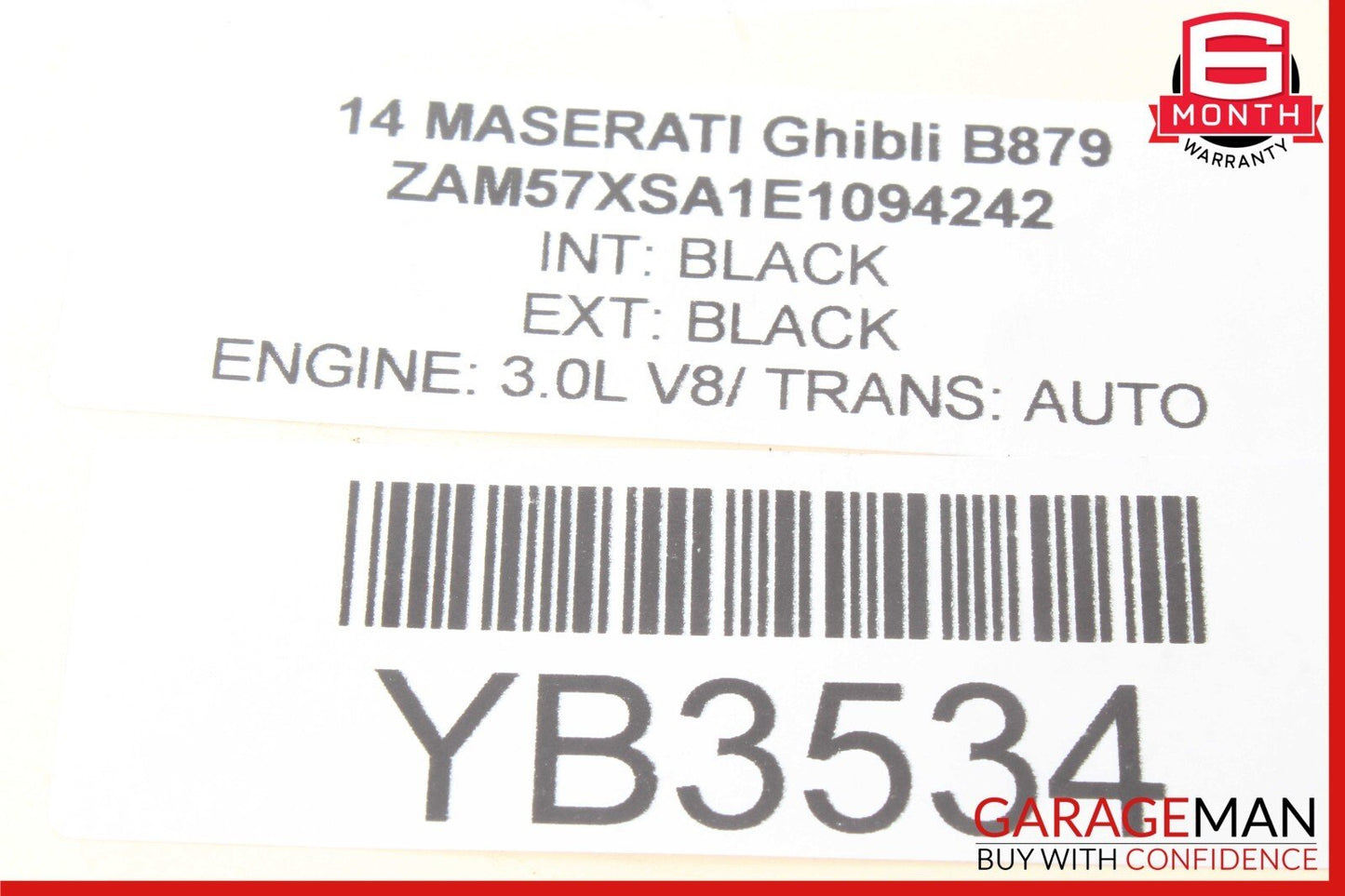 14-21 Maserati Ghibli Front Left Driver Side Exterior Door Handle Assembly OEM