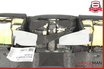 14-22 Maserati Ghibli M157 Rear Seat Cushion Lower Bottom Black OEM